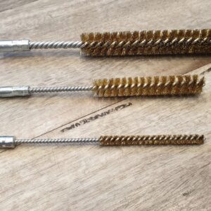 Brass Wire Condensor Tube Brush - 3/16" or 5/16" fitting