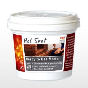 Wood fire ready to use Mortar