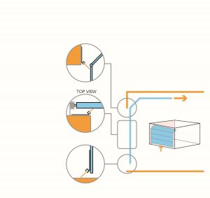 Busy Bee Brushware Sectional Panel Door fitting example