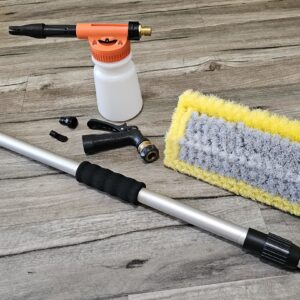 Solar Panel Foaming Wash Brush Kit