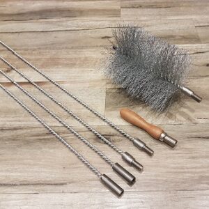 Flue Cleaning Brush Kit - Galvanised Steel Wire