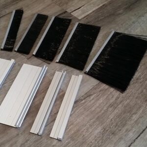 4mm Residential Strip Brush Garage Door Seals
